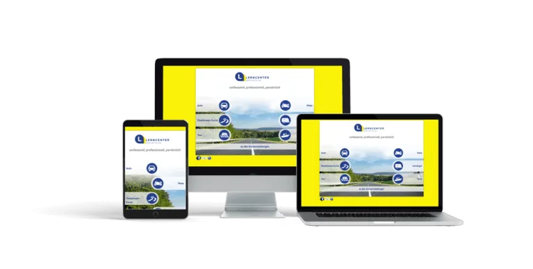 Success Story Lerncenter Dreispitz: Fahrschulwebseite mit eigenem CRM