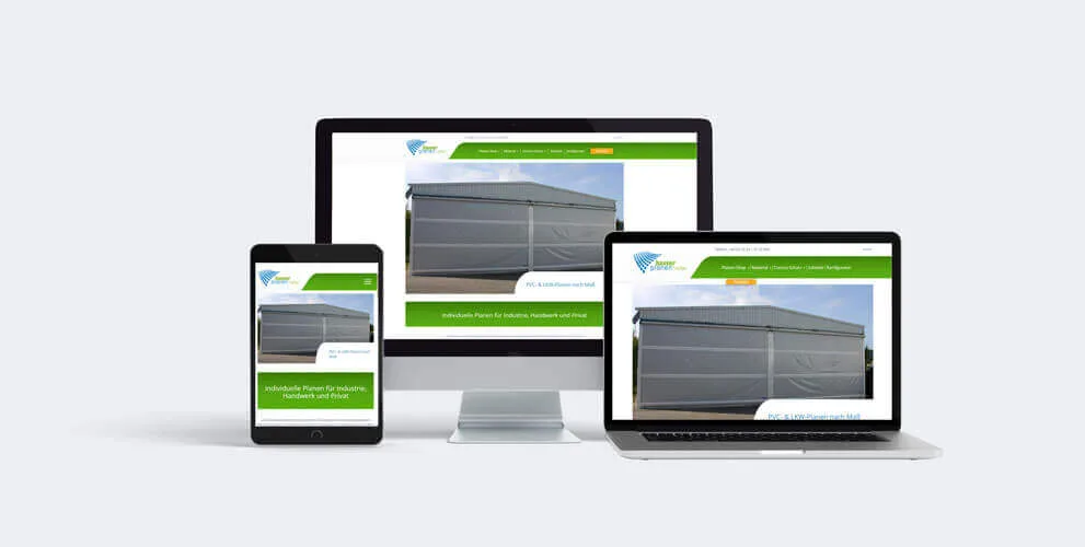 Neue Webseite von Planen Hauser