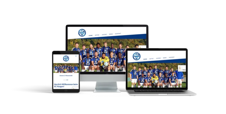 Success Story SC Haagen 1932: Webseite des Lörracher Sportvereins