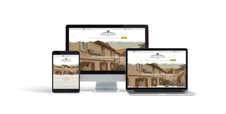 Success Story Gasthaus zur Schnecke: Hotelwebseite mit Buchungssystem