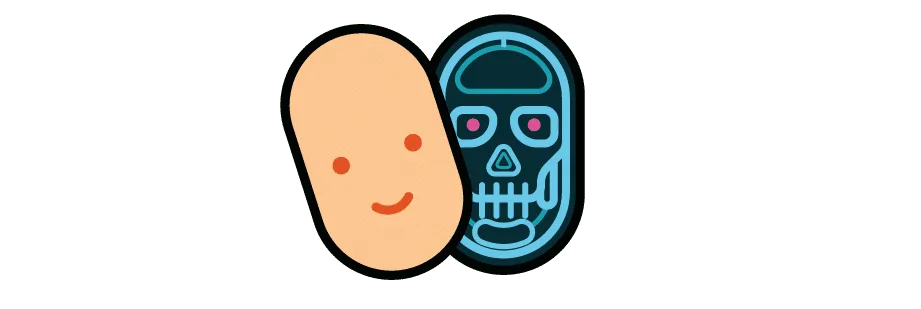 Eine Grafik, die ein aufwendiges aber sauberes Backend symbolisieren soll.